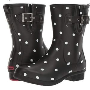 Waterproof Mid-Height Memory Foam Rain Boots